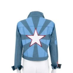 Doctor Strange 2 Cosplay Costumes Miss America Blue Coat -One Hero Suits Store m20220475a 11
