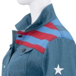 Doctor Strange 2 Cosplay Costumes Miss America Blue Coat -One Hero Suits Store m20220475a 7