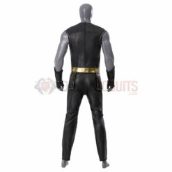 Thor 4 Cosplay Costumes Fur Collar Black Top Level Suits -One Hero Suits Store m20220487a 11