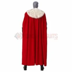 Thor 4 Cosplay Costumes Fur Collar Black Top Level Suits -One Hero Suits Store m20220487a 4