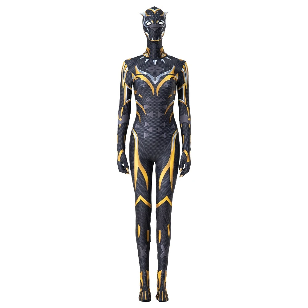 Black Panther 2 Wakanda Forever Shuri Cosplay Costumes Cotton Jumpsuits 3 Black Panther 2 Wakanda Forever Shuri Cosplay Costumes Cotton Jumpsuits