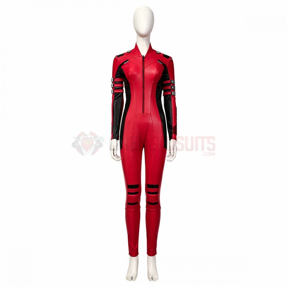 Deadpool 3 Lady Deadpool Cosplay Costumes Female Leather Suits Top Level 13 Deadpool 3 Lady Deadpool Cosplay Costumes Female Leather Suits Top Level - Image 11