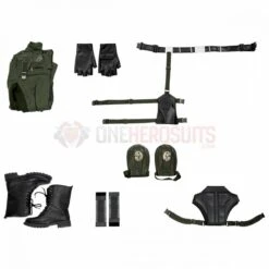 Thunderbolts Cosplay Costumes Yelena Belova Green Suits