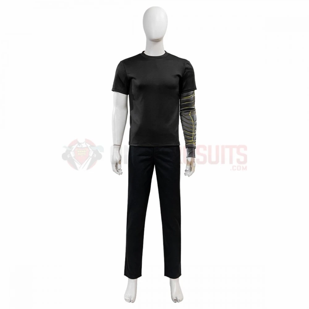 Thunderbolts Cosplay Costumes Winter Soldier Black Suits Top Level 10 Thunderbolts Cosplay Costumes Winter Soldier Black Suits Top Level - Image 8