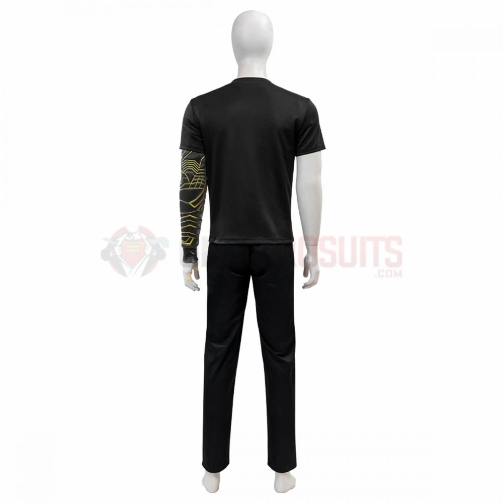 Thunderbolts Cosplay Costumes Winter Soldier Black Suits Top Level 12 Thunderbolts Cosplay Costumes Winter Soldier Black Suits Top Level - Image 10