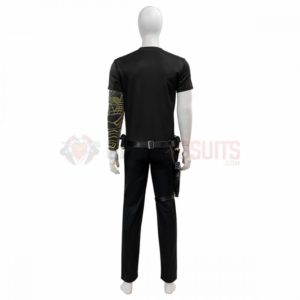 Thunderbolts Cosplay Costumes Winter Soldier Black Suits Top Level 14 Thunderbolts Cosplay Costumes Winter Soldier Black Suits Top Level - Image 12