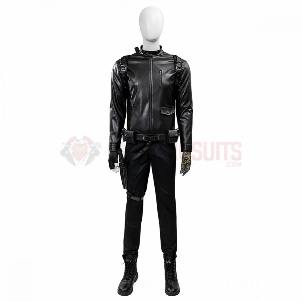 Thunderbolts Cosplay Costumes Winter Soldier Black Suits Top Level 4 Thunderbolts Cosplay Costumes Winter Soldier Black Suits Top Level - Image 2