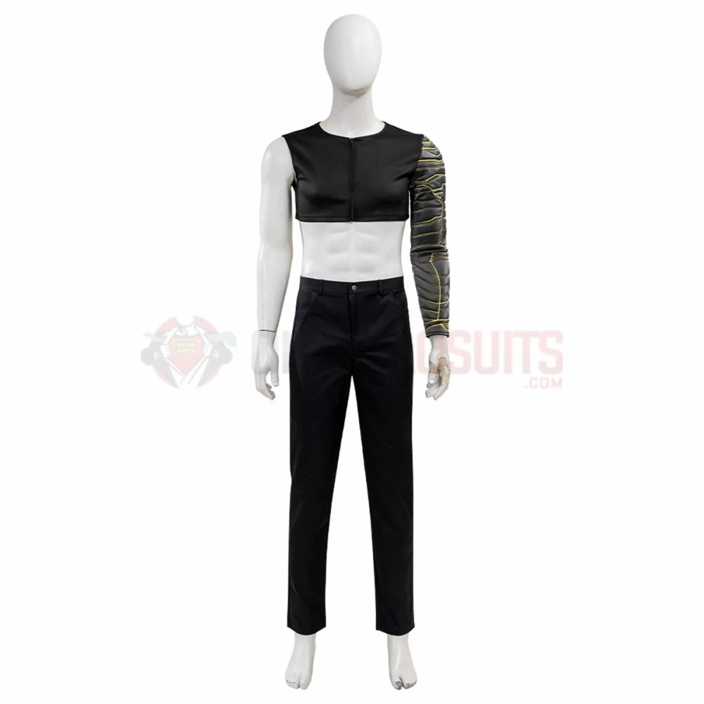 Thunderbolts Cosplay Costumes Winter Soldier Black Suits Top Level 17 Thunderbolts Cosplay Costumes Winter Soldier Black Suits Top Level - Image 15