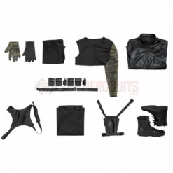 Thunderbolts Cosplay Costumes Winter Soldier Black Suits Top Level