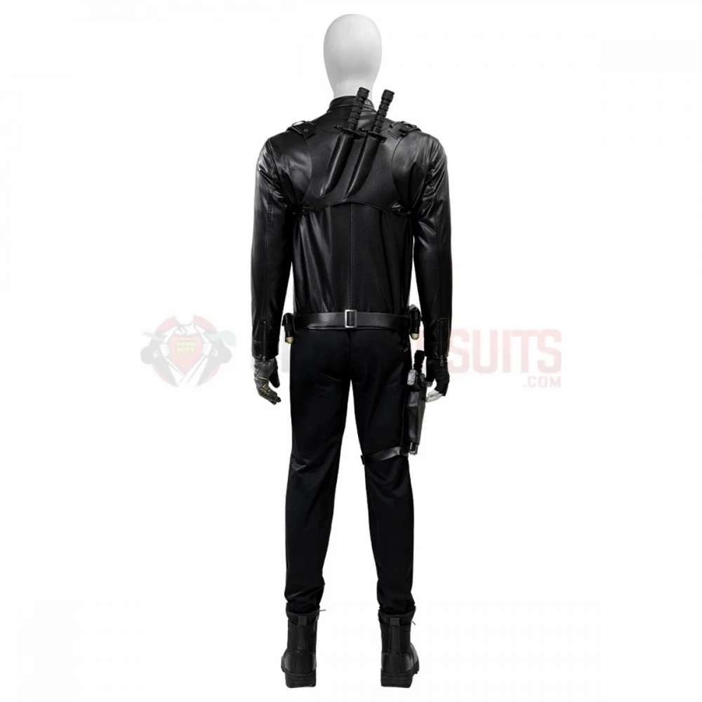 Thunderbolts Cosplay Costumes Winter Soldier Black Suits Top Level 6 Thunderbolts Cosplay Costumes Winter Soldier Black Suits Top Level - Image 4
