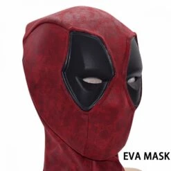 Deadpool Cosplay Costumes Movie Level Leather Suits -One Hero Suits Store mask 1