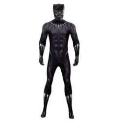 Black Panther Cosplay Costumes Wakanda Forever Cotton Jumpsuit