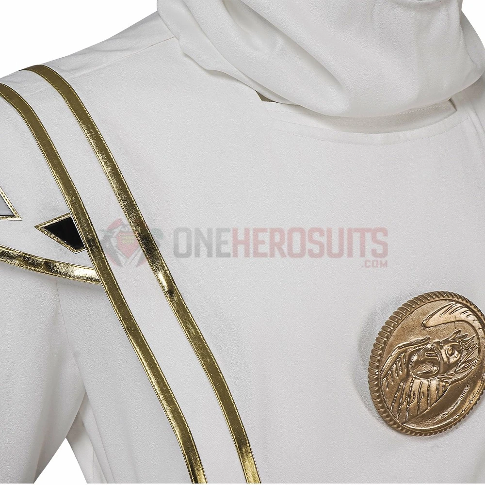 White Ninja Ranger Cosplay Costumes Tommy Oliver Top Level Suits 20 White Ninja Ranger Cosplay Costumes Tommy Oliver Top Level Suits - Image 18