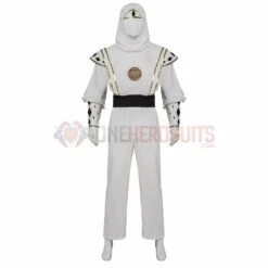 White Ninja Ranger Cosplay Costumes Tommy Oliver Top Level Suits 26 White Ninja Ranger Cosplay Costumes Tommy Oliver Top Level Suits -One Hero Suits Store my23082a 5