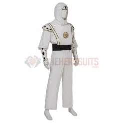 White Ninja Ranger Cosplay Costumes Tommy Oliver Top Level Suits 28 White Ninja Ranger Cosplay Costumes Tommy Oliver Top Level Suits -One Hero Suits Store my23082a 6