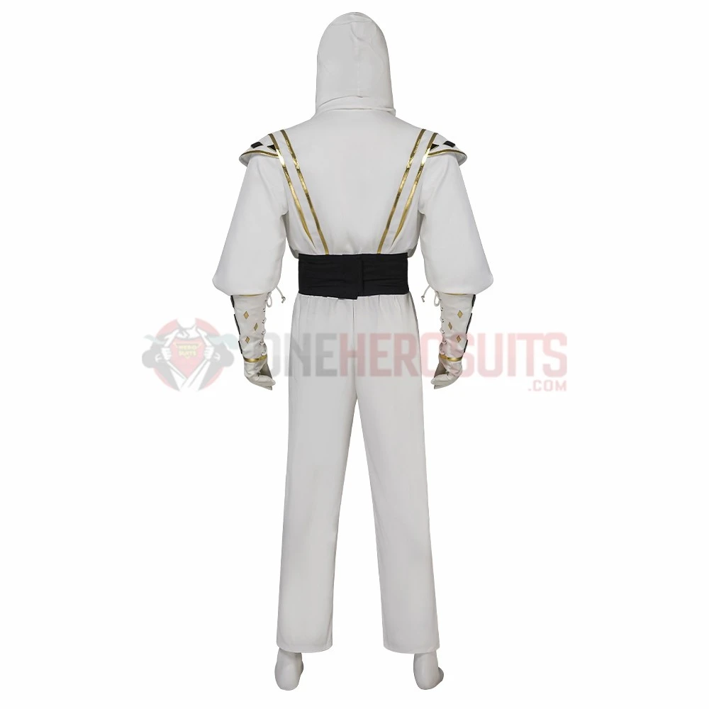 White Ninja Ranger Cosplay Costumes Tommy Oliver Top Level Suits 10 White Ninja Ranger Cosplay Costumes Tommy Oliver Top Level Suits - Image 8