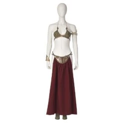 Star Wars 6 Princess Leia Cosplay Costumes Slave Suits