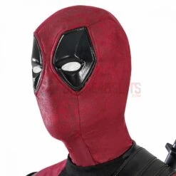Deadpool 3 Cosplay Costumes Red Leather Suits -One Hero Suits Store my23130a 13