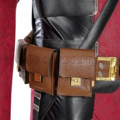 Deadpool 3 Cosplay Costumes Red Leather Suits -One Hero Suits Store my23130a 19