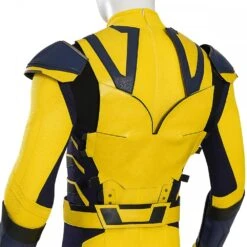 Deadpool 3 Cosplay Costumes Wolverine Yellow Leather Suits -One Hero Suits Store my23132a 17