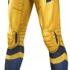 Deadpool 3 Wolverine Cosplay Costumes Yellow Jumpsuits -One Hero Suits Store my23140a 6