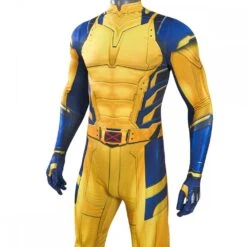 Deadpool 3 Wolverine Cosplay Costumes Yellow Jumpsuits -One Hero Suits Store my23140a 8
