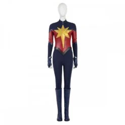 2023 The Marvels Carol Danvers Cosplay Costumes Leather Suits