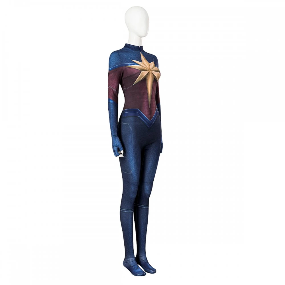 The Marvels Carol Danvers Cosplay Costumes Battle Jumpsuits 15 The Marvels Carol Danvers Cosplay Costumes Battle Jumpsuits - Image 13