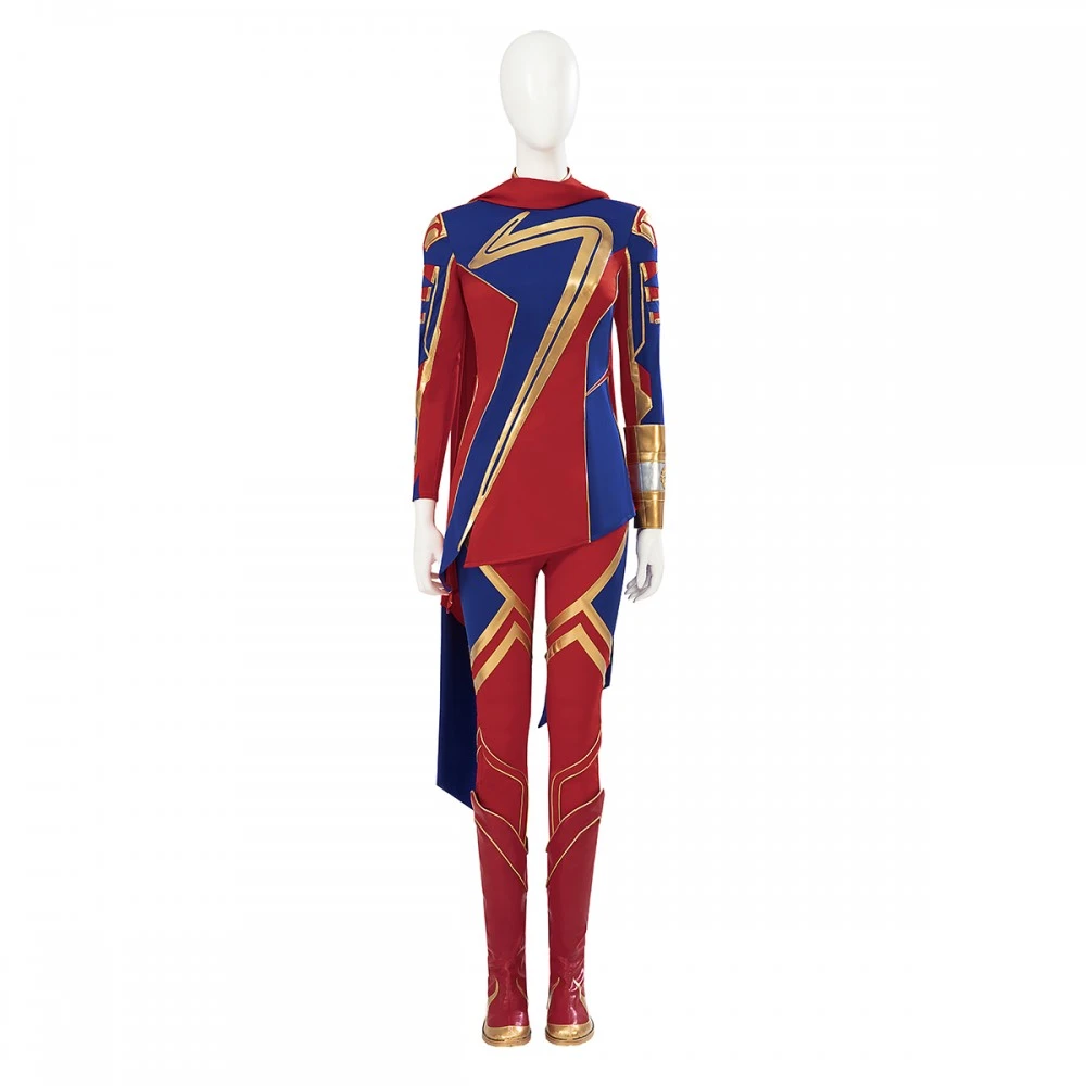 The Marvels Kamala Khan Cosplay Costumes Ms.Marvel Top Level Suits 3 The Marvels Kamala Khan Cosplay Costumes Ms.Marvel Top Level Suits