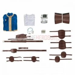 Lucy Female Cosplay Costumes Blue Top Level Suits