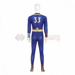 Male 33 TV Cosplay Costumes Blue Jumpsuits -One Hero Suits Store my24043a 11