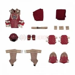 Thunderbolts Cosplay Costumes Red Guardian Top Level Leather Suits