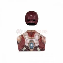 Thunderbolts Cosplay Costumes Red Guardian HD Printed Jumpsuit