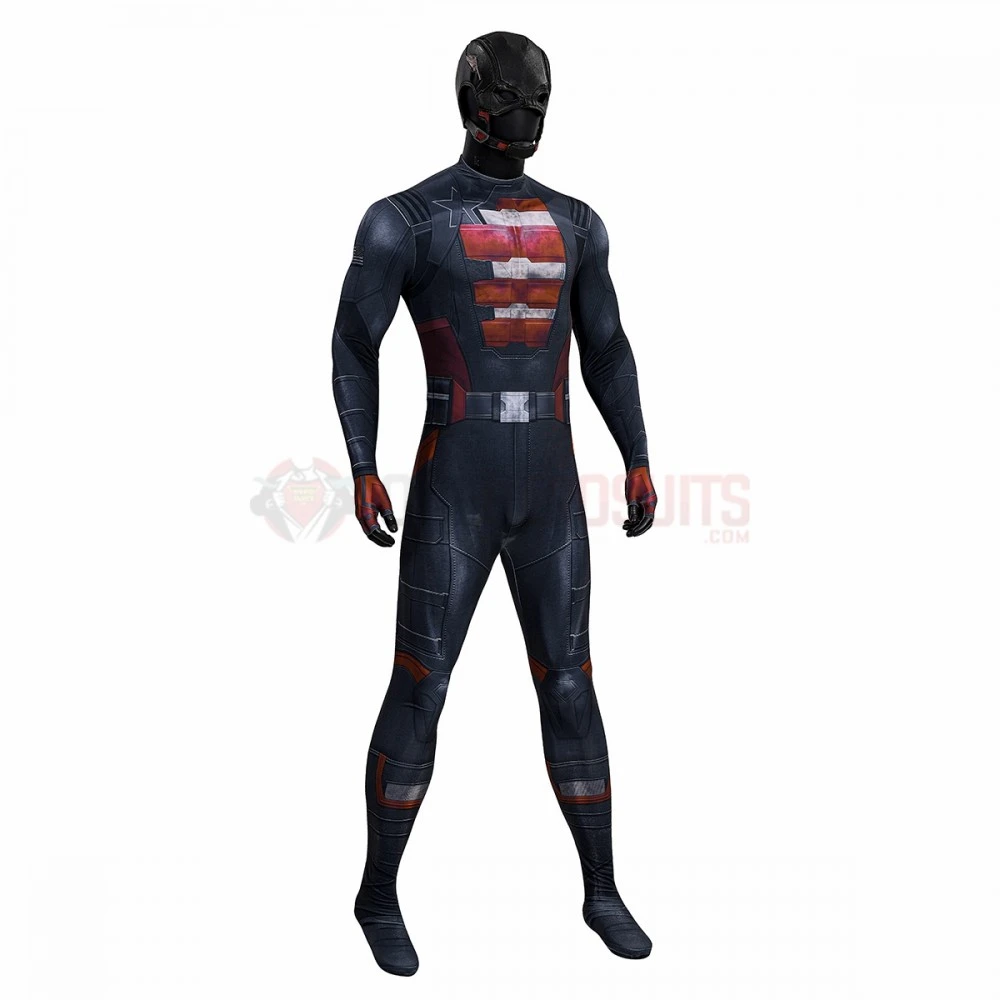 Thunderbolts Cosplay Costumes US Agent HD Printed Jumpsuit 6 Thunderbolts Cosplay Costumes US Agent HD Printed Jumpsuit - Image 4