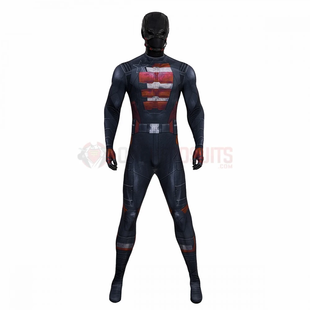 Thunderbolts Cosplay Costumes US Agent HD Printed Jumpsuit 4 Thunderbolts Cosplay Costumes US Agent HD Printed Jumpsuit - Image 2