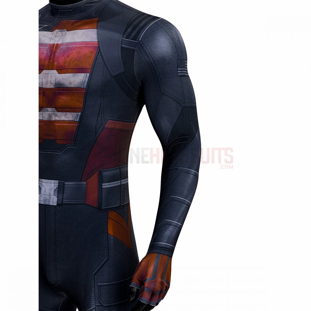 Thunderbolts Cosplay Costumes US Agent HD Printed Jumpsuit 21 Thunderbolts Cosplay Costumes US Agent HD Printed Jumpsuit - Image 19