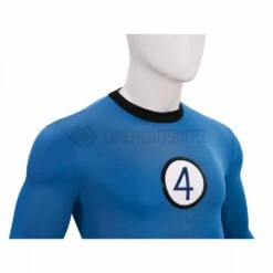 The Fantastic Four First Steps Cosplay Costumes Blue Classic Suits -One Hero Suits Store my2517810