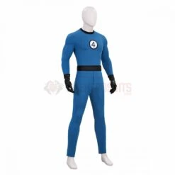The Fantastic Four First Steps Cosplay Costumes Blue Classic Suits -One Hero Suits Store my2517825