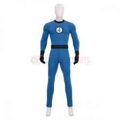 The Fantastic Four First Steps Cosplay Costumes Blue Classic Suits -One Hero Suits Store my2517826