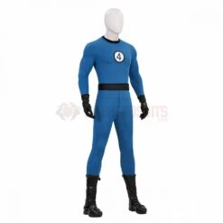 The Fantastic Four First Steps Cosplay Costumes Blue Classic Suits -One Hero Suits Store my2517829