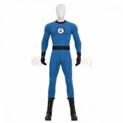 The Fantastic Four First Steps Cosplay Costumes Blue Classic Suits -One Hero Suits Store my2517830