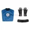 The Fantastic Four First Steps Blue Classic Cosplay Costumes Invisible Woman Suits