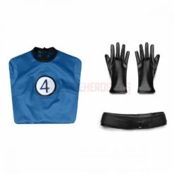 The Fantastic Four First Steps Blue Classic Cosplay Costumes Invisible Woman Suits