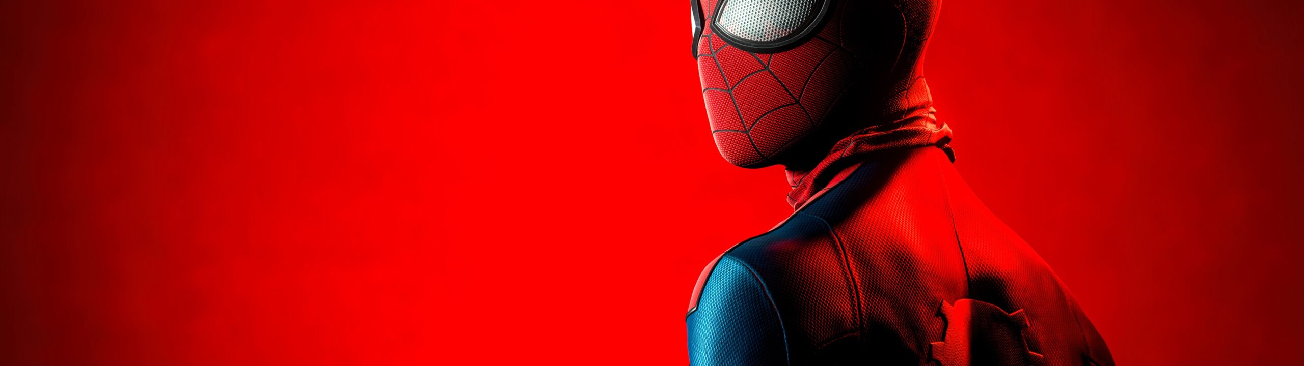 One Hero Suits Store -One Hero Suits Store spider man marvel superheroes red background marvel comics 3840x1080 7494 scaled