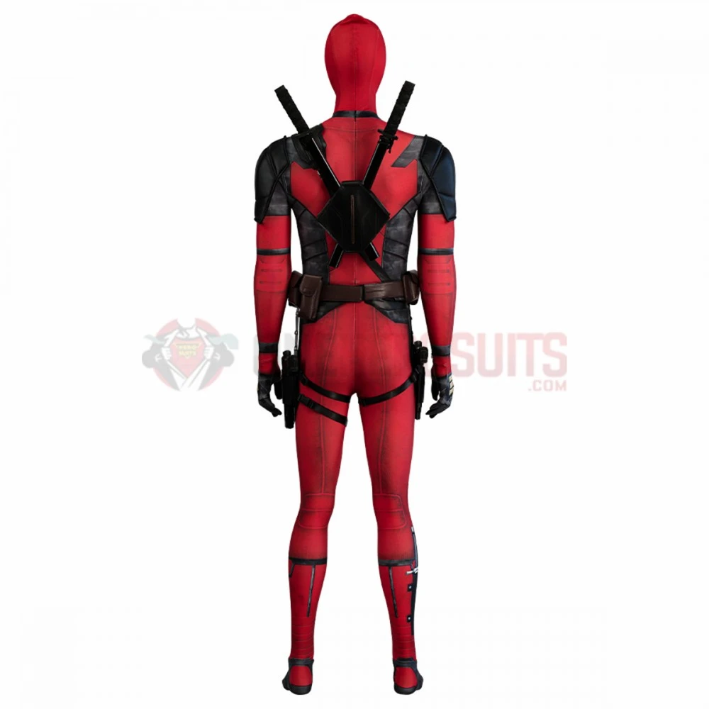 Deadpool & Wolverine Cosplay Costumes Samurai Deadpool Jumpsuits 5 Deadpool & Wolverine Cosplay Costumes Samurai Deadpool Jumpsuits - Image 3