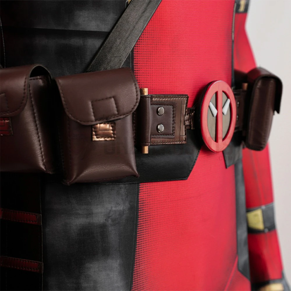 Deadpool & Wolverine Cosplay Costumes Samurai Deadpool Jumpsuits 8 Deadpool & Wolverine Cosplay Costumes Samurai Deadpool Jumpsuits - Image 6