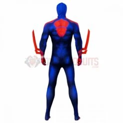 Across The Spider-Verse Spider-Man 2099 Cosplay Jumpsuits With Cloak 39 Across The Spider-Verse Spider-Man 2099 Cosplay Jumpsuits With Cloak -One Hero Suits Store t202300064a 18