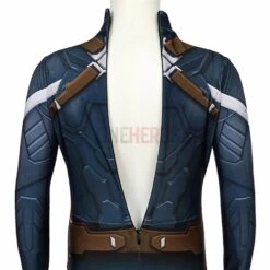 Captain America Suits For Kids Detail Printed Cosplay Costume For Halloween 18 Captain America Suits For Kids Detail Printed Cosplay Costume For Halloween -One Hero Suits Store wkd19029aa03
