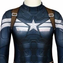 Captain America Suits For Kids Detail Printed Cosplay Costume For Halloween 24 Captain America Suits For Kids Detail Printed Cosplay Costume For Halloween -One Hero Suits Store wkd19029aa11