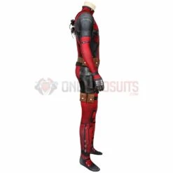 Deadpool Suit 3D Printed Spandex Deadpool Red Cosplay Costume -One Hero Suits Store wtj19003aa 104